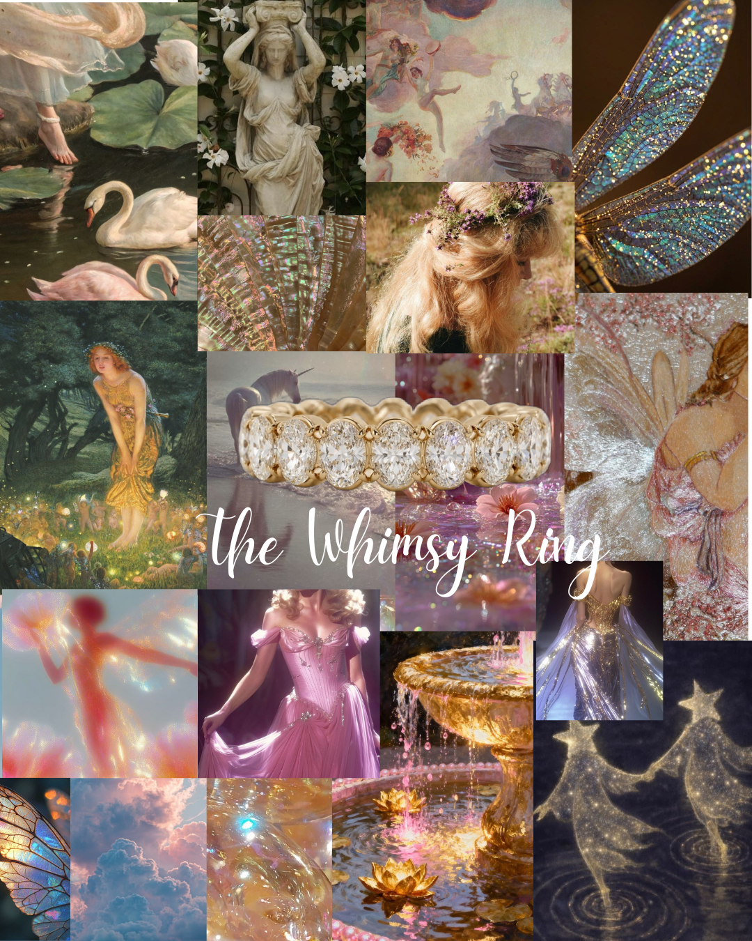 The Whimsy Oval Diamond Eternity Band