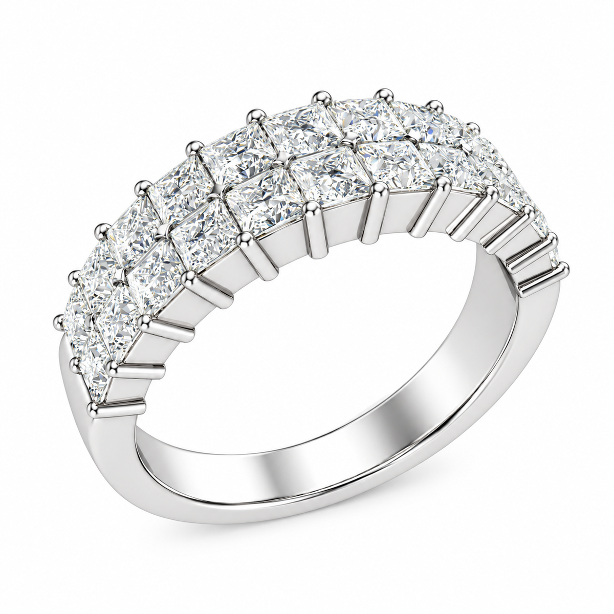 The Duchess Diamond Half Eternity Band
