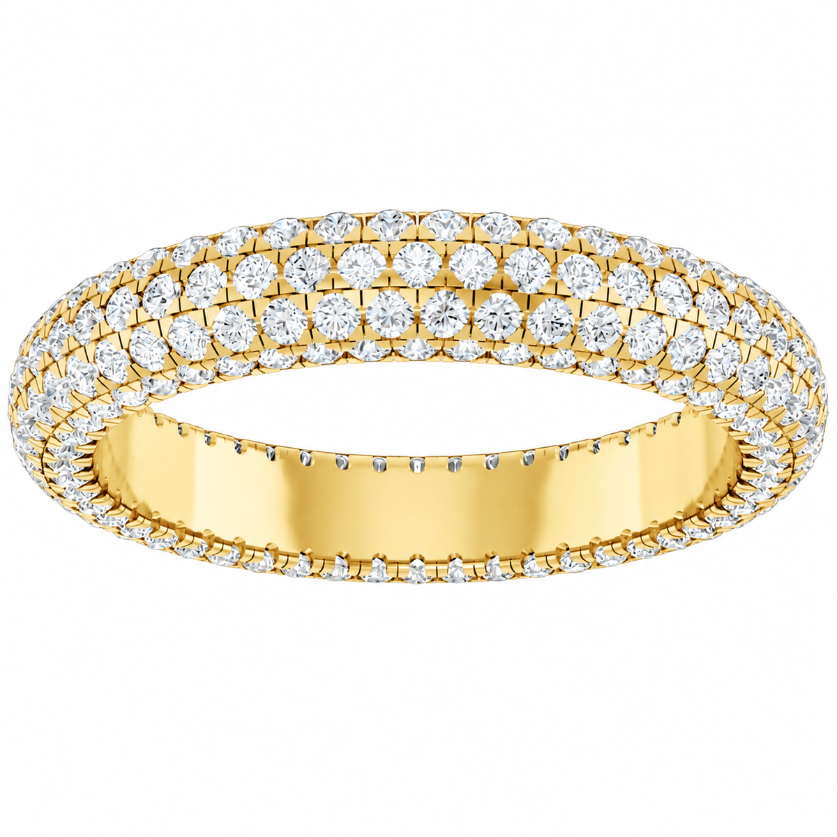 Fancy Pave Diamond Eternity Band