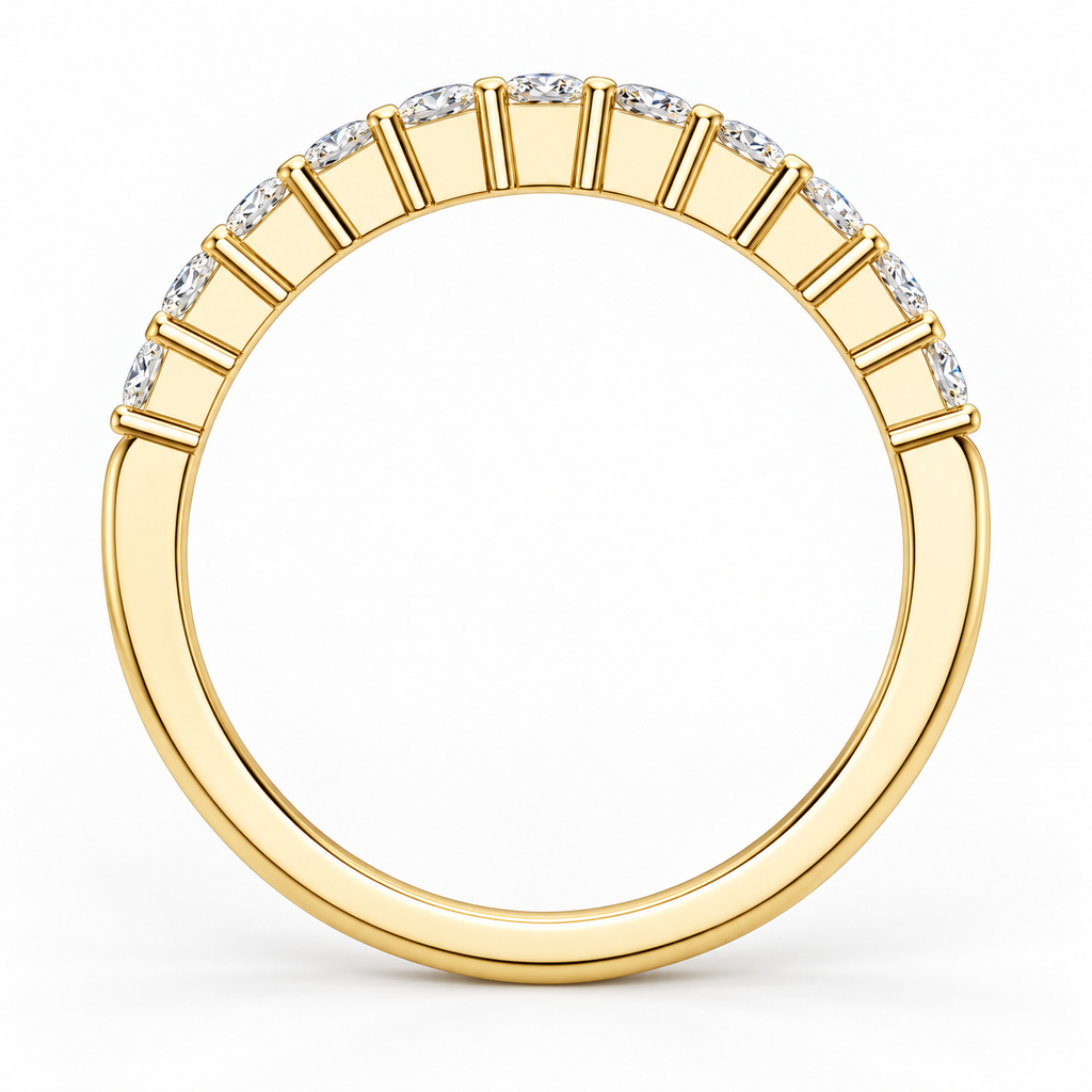 The Duchess Diamond Half Eternity Band