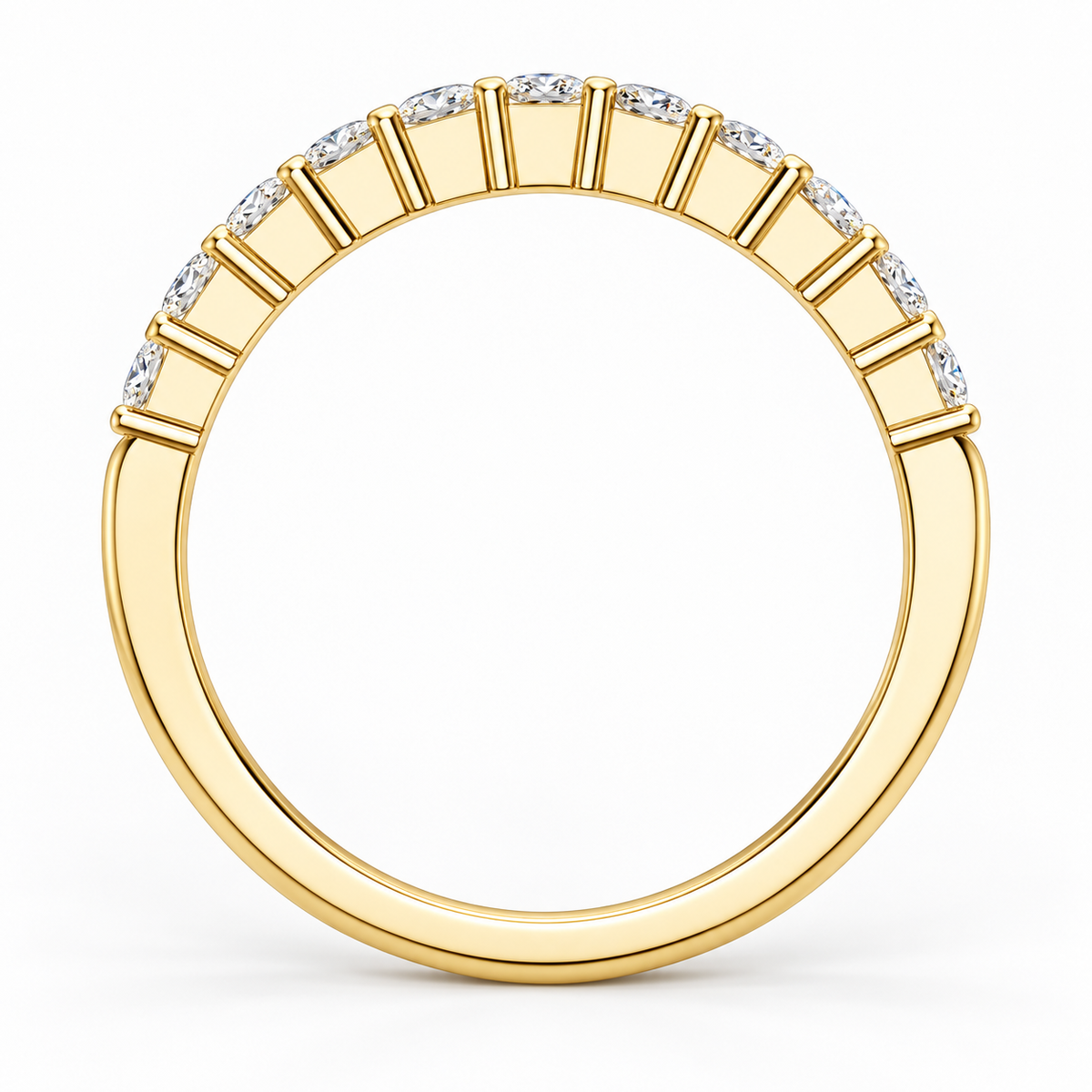 The Duchess Diamond Half Eternity Band