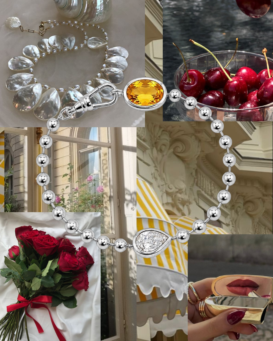 Silver Core Memory Ball Chain Bracelet
