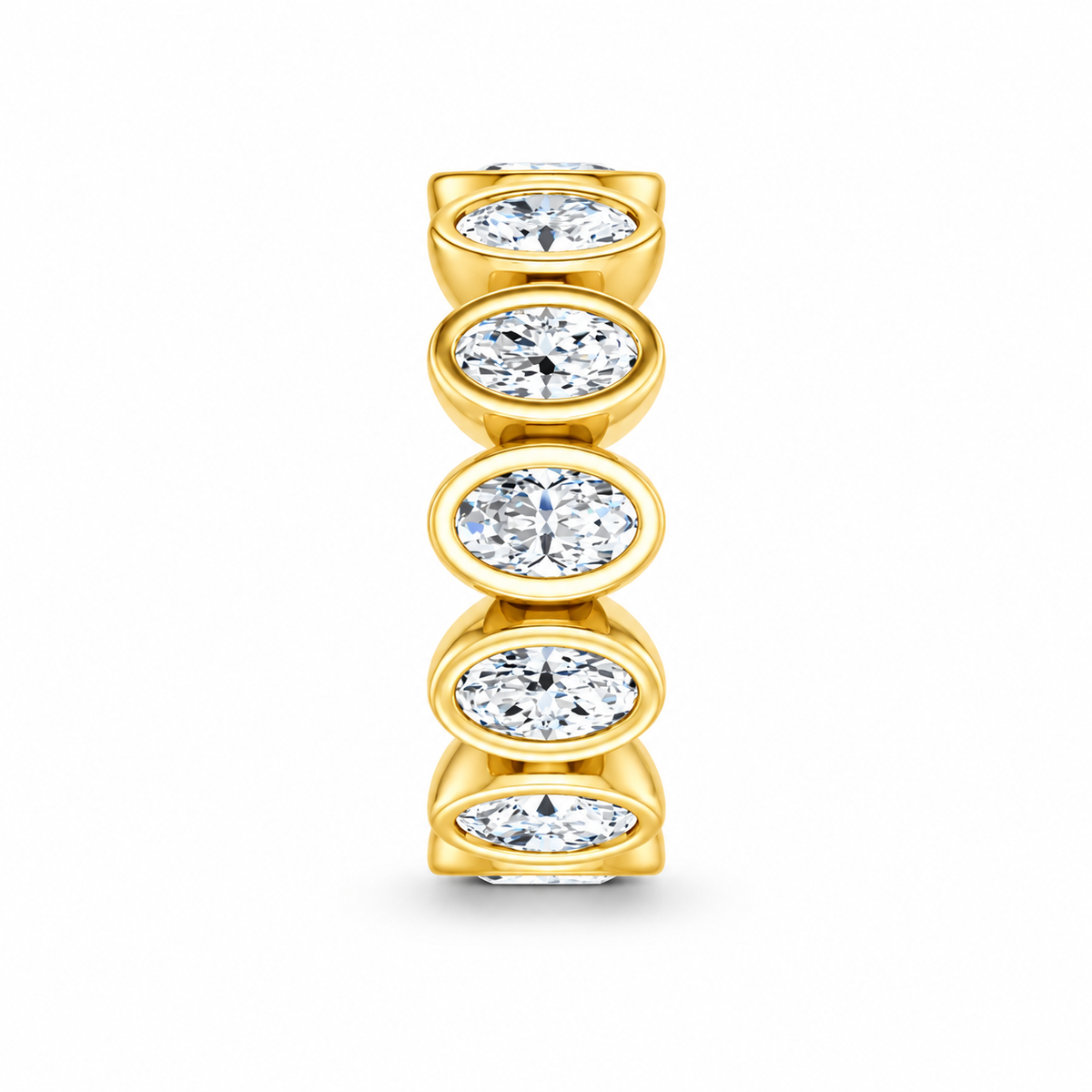 Dove Oval Eternity Band