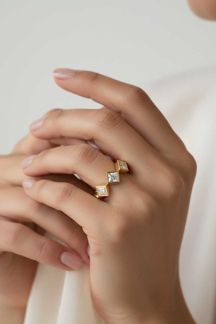 Princess Diamond Band