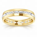 Gaby Baguette Diamond Eternity Band