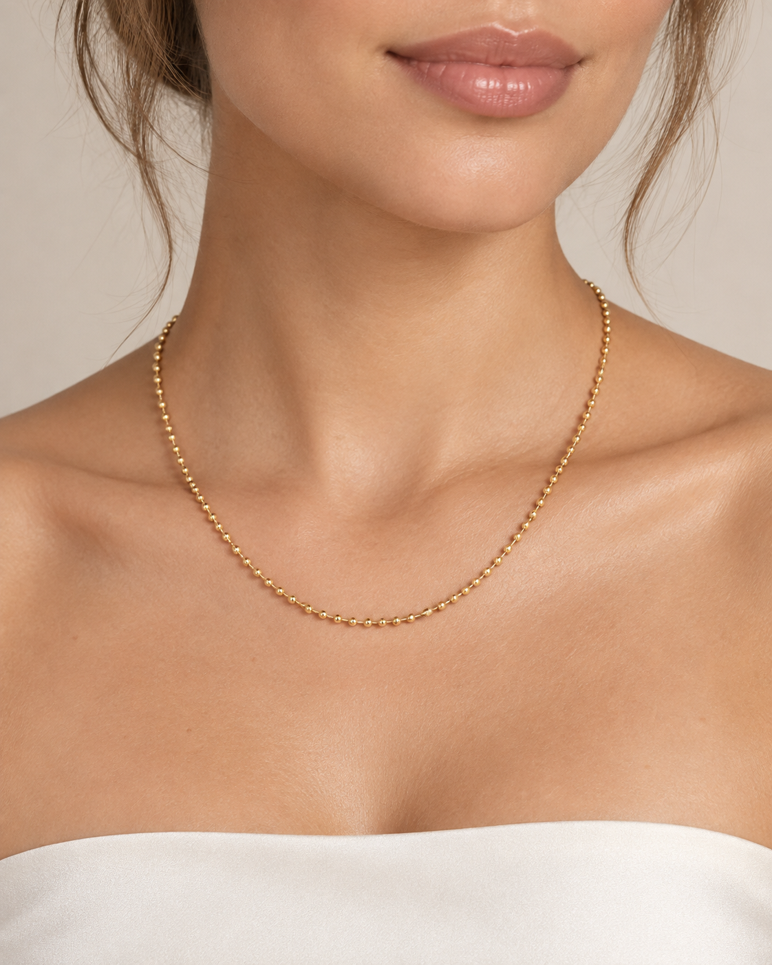 Classic Muse Ball Chain Necklace