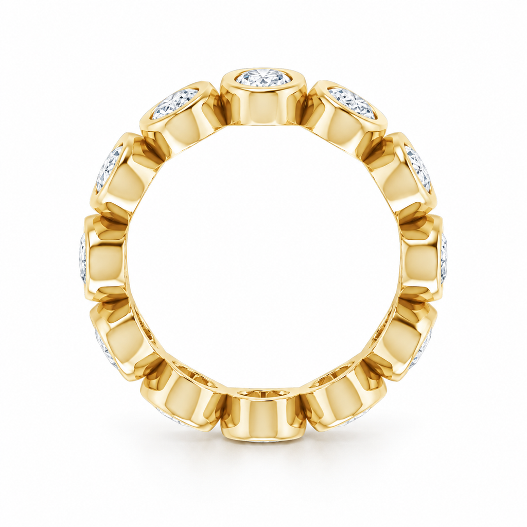 Dove Oval Eternity Band