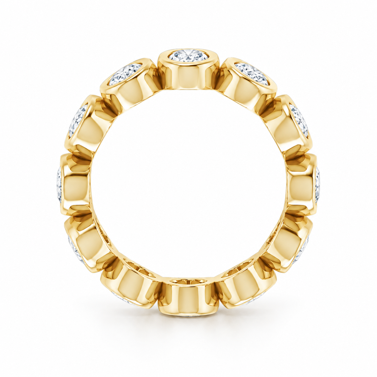 Dove Oval Eternity Band