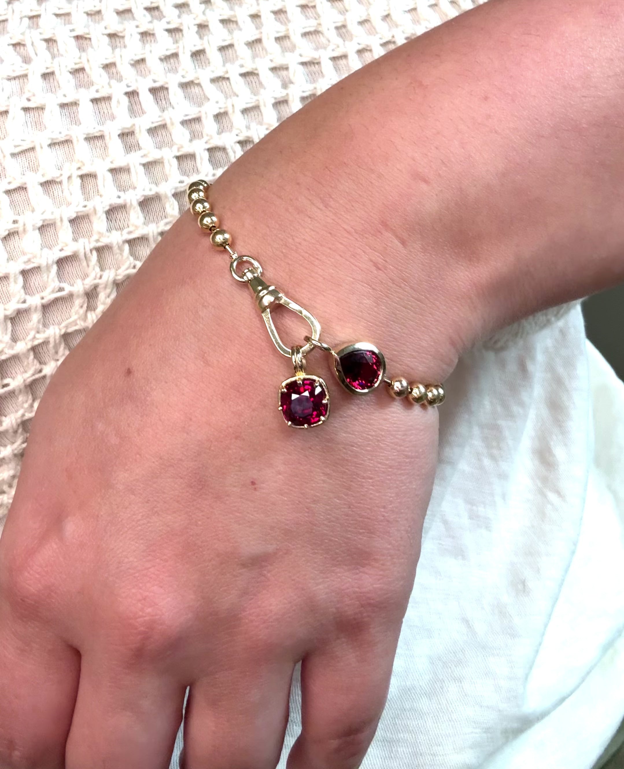 Grande Gold Core Memory Ball Chan Bracelet