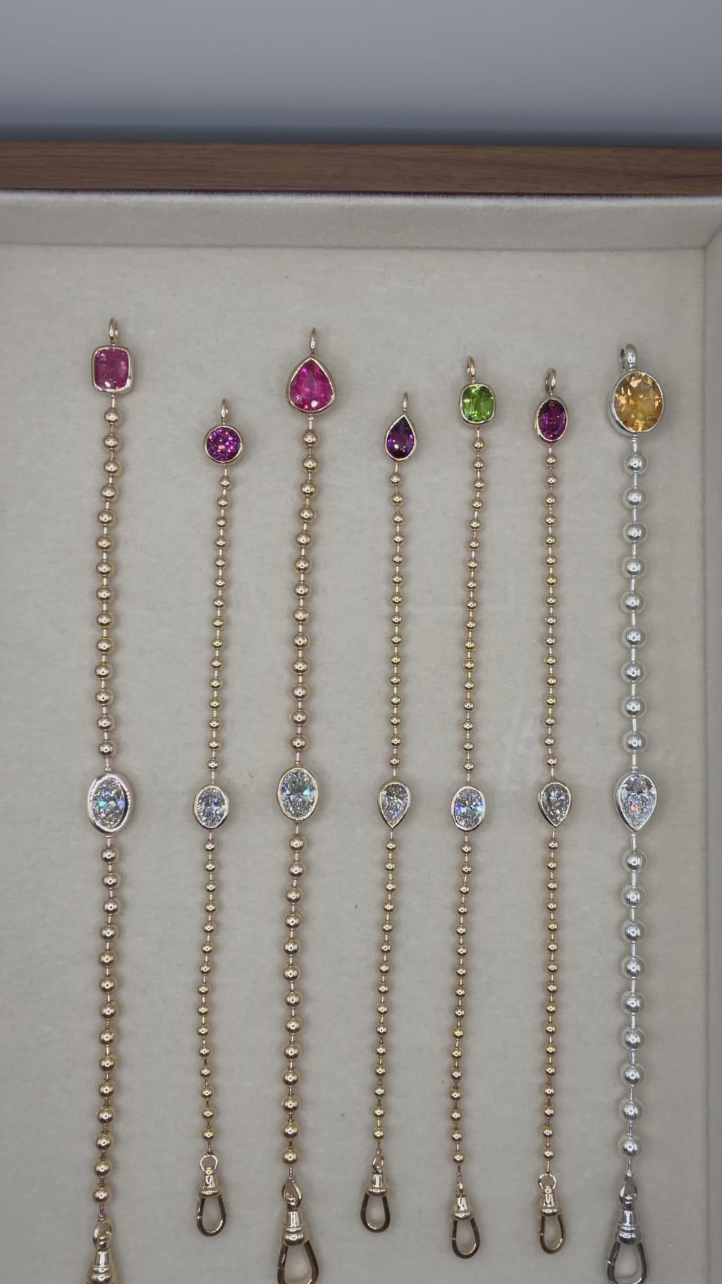 Grande Gold Core Memory Ball Chan Bracelet