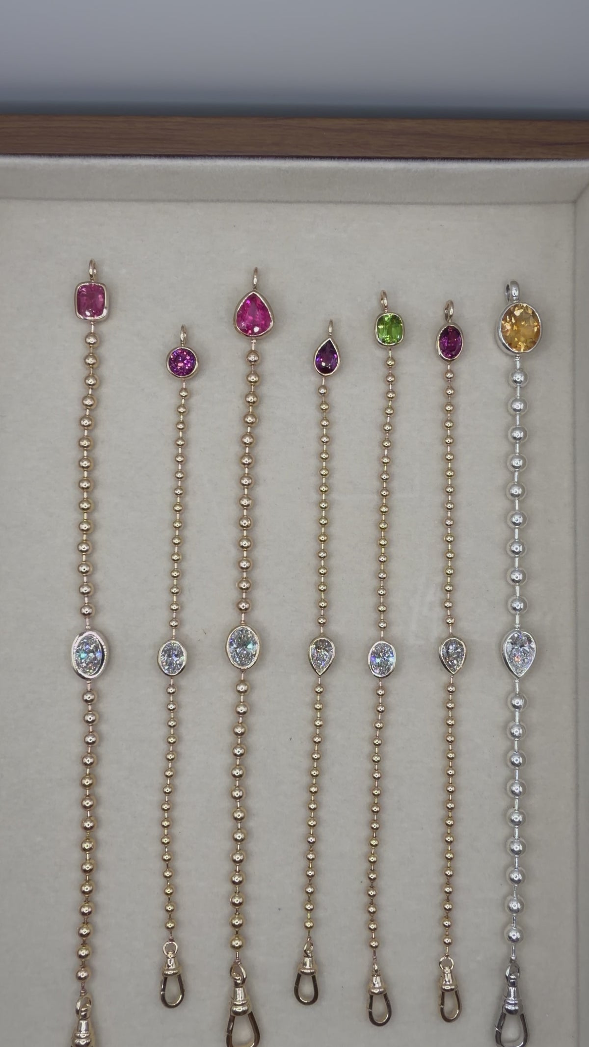 Grande Gold Core Memory Ball Chan Bracelet