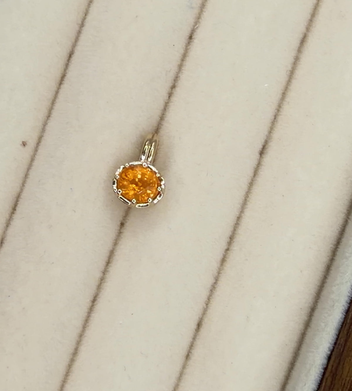 Pixi Stardust Gemstone Charm in Sol