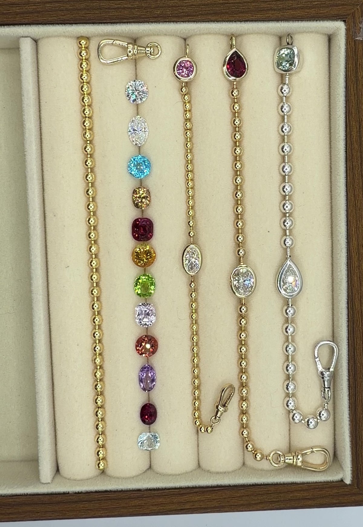 Grande Gold Core Memory Ball Chan Bracelet