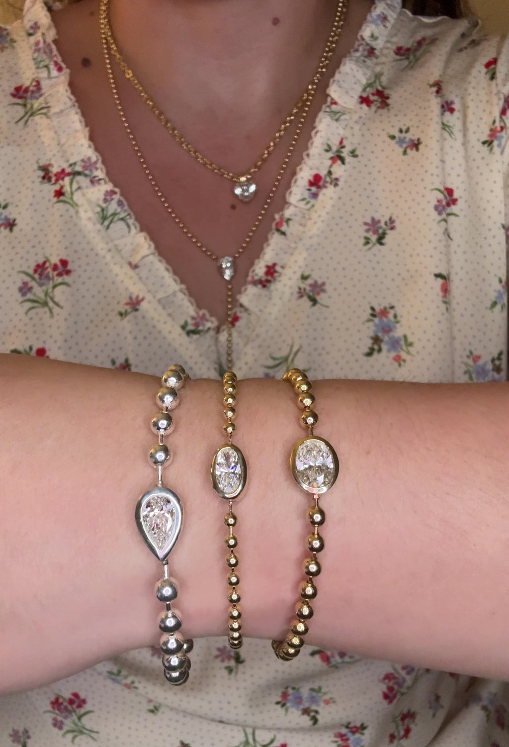 Petite Gold Memory Bracelet